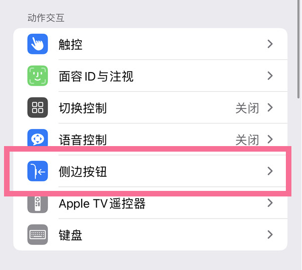 瑞昌苹果14维修店分享iPhone14 Plus侧键双击下载功能关闭方法 