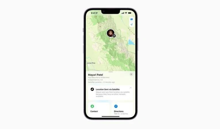 瑞昌苹果14维修分享iPhone14系列中 FindMy功能通过卫星分享位置方法教程 