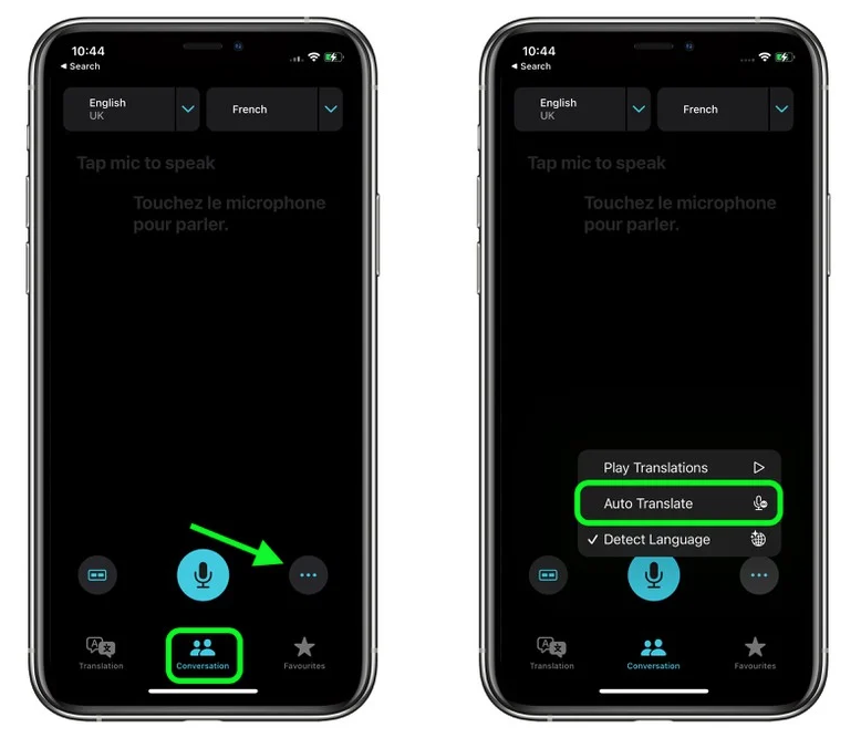 瑞昌苹果手机维修分享iOS 15 “翻译” App 新改进 